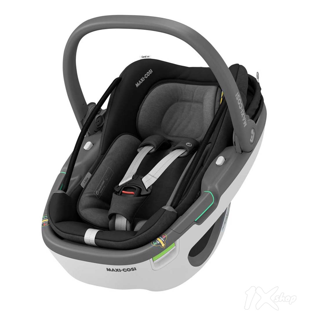 

Автокресло для детей Maxi-Cosi Coral 360 Essential Black