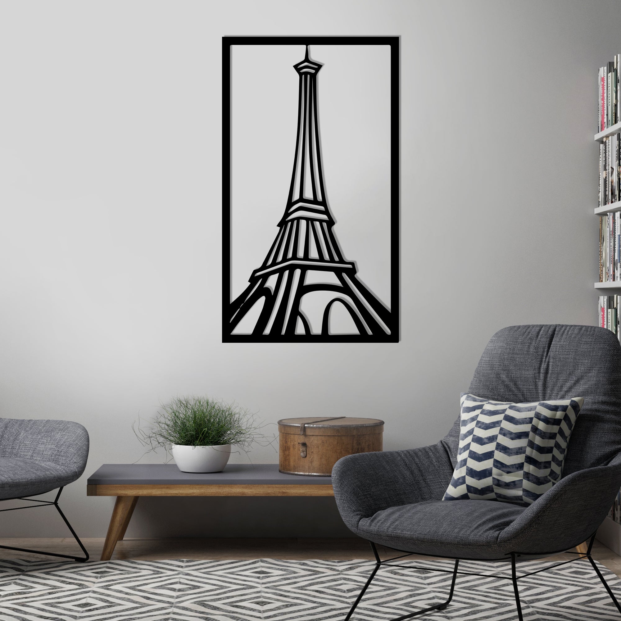

Деревянная картина "Paris" (80 x 46 см)