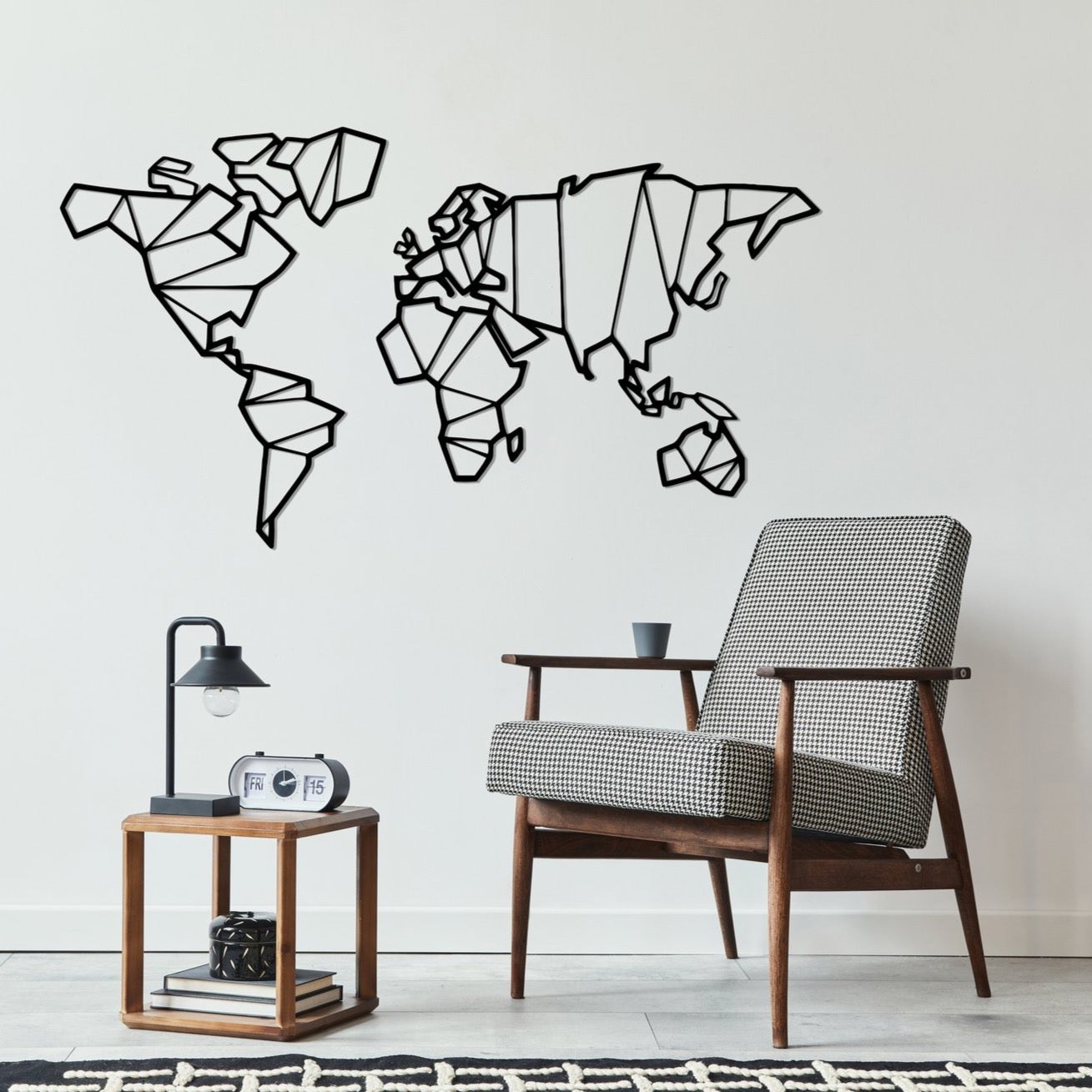 

Деревянная картина "Line World" (60 x 33 см)
