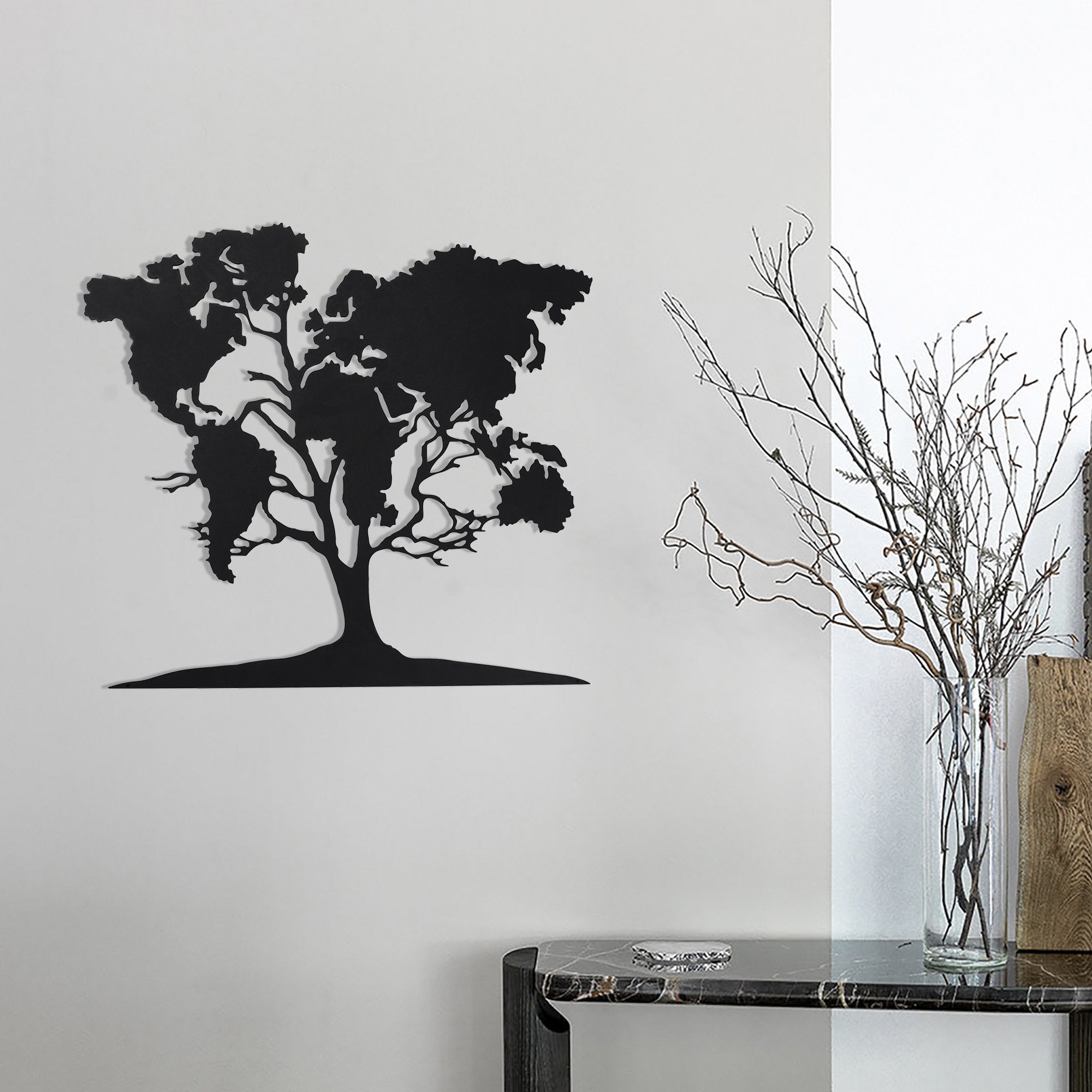 

Деревянная картина "World map tree" (80 x 78 см)