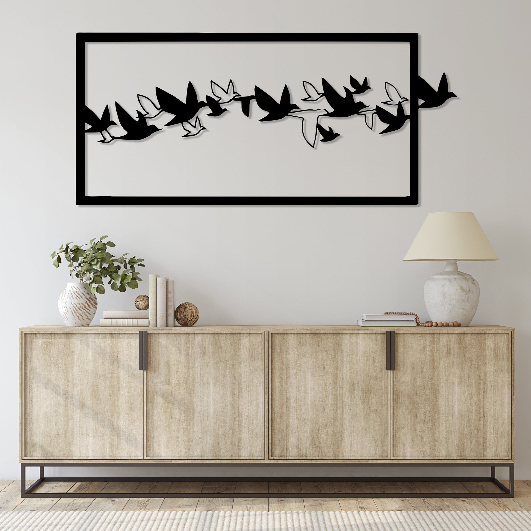 

Деревянная картина "Birds" (60 x 27 см)