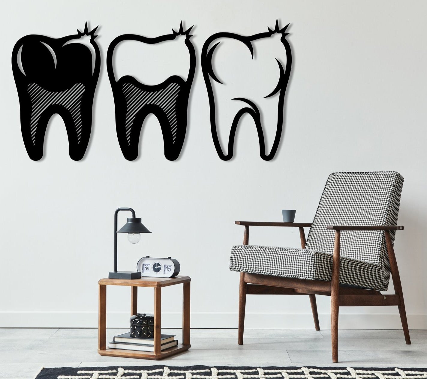 

Деревянная картина "Teeth" (90 x 58 см)