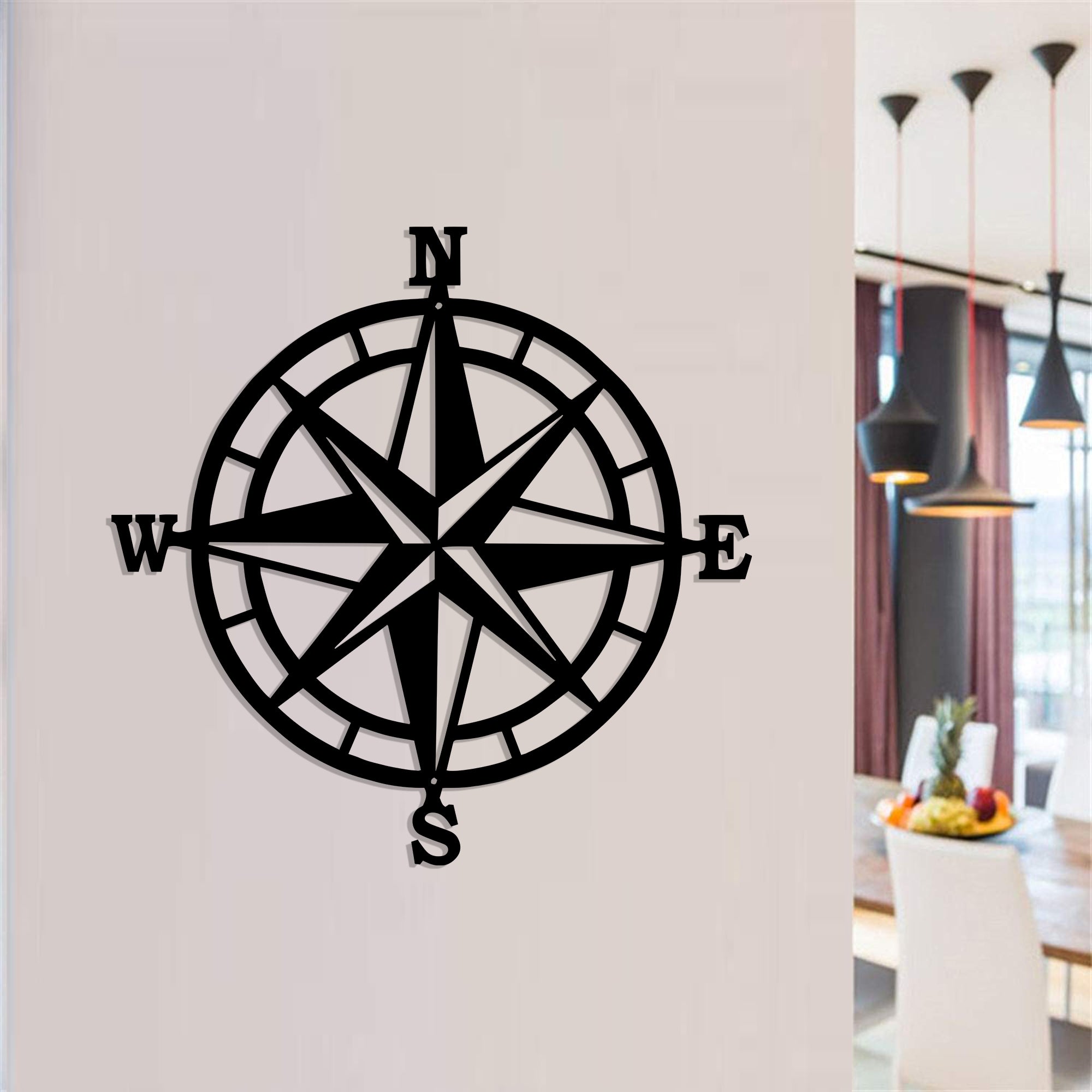 

Деревянная картина "Compass" (70 x 70 см)
