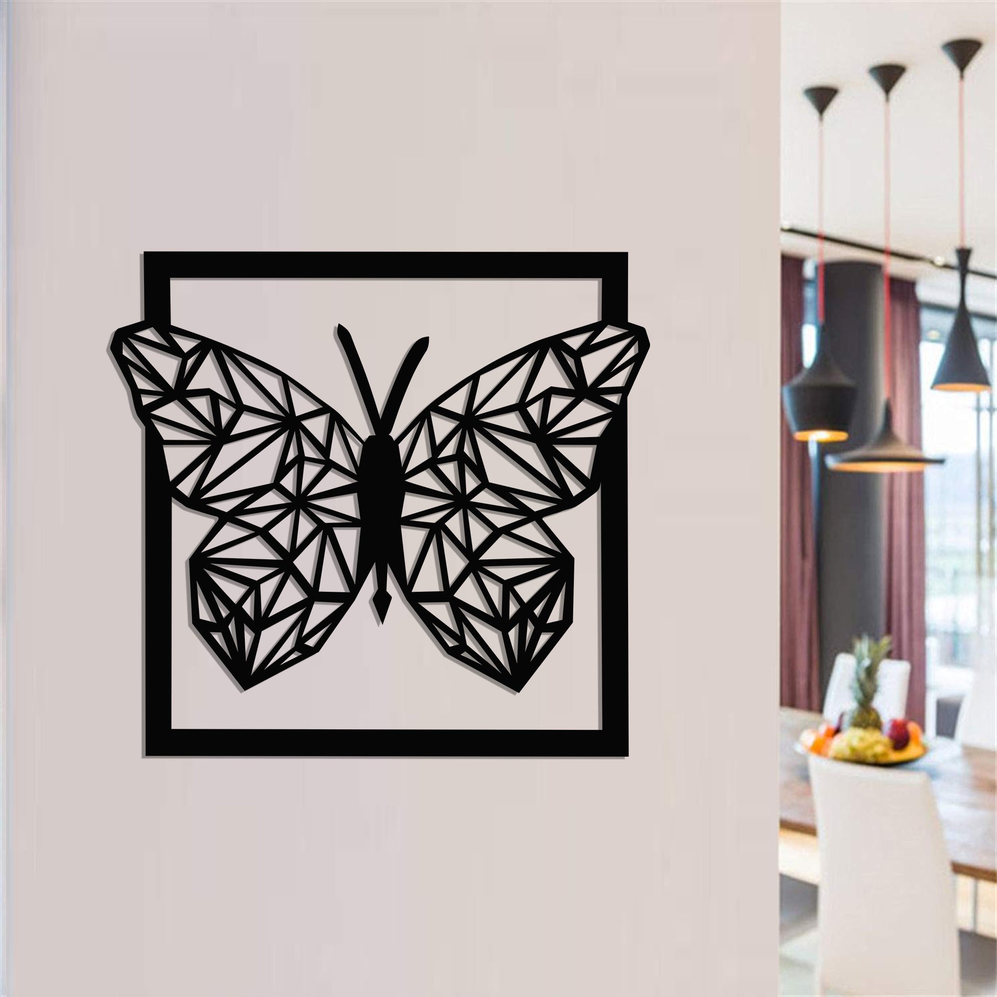 

Деревянная картина "Butterfly" (70 x 65 см)