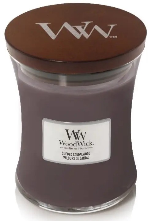 

Ароматична свіча WoodWick Medium Sueded Sandalwood 275 г