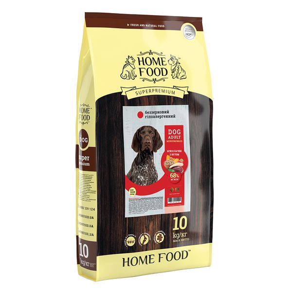 

Home Food Гипоаллергенный беззерновой сухой корм для взрослых собак маленьких пород Мясо Утки с Нутом 10 кг