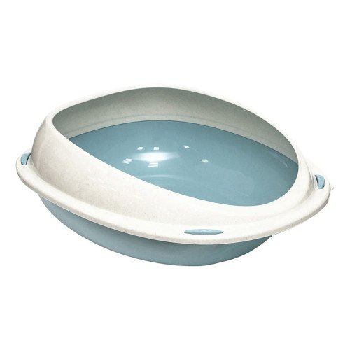 

Пластиковый туалет Georplast Shuttle для кошек, 45×36×15,5 см голубой