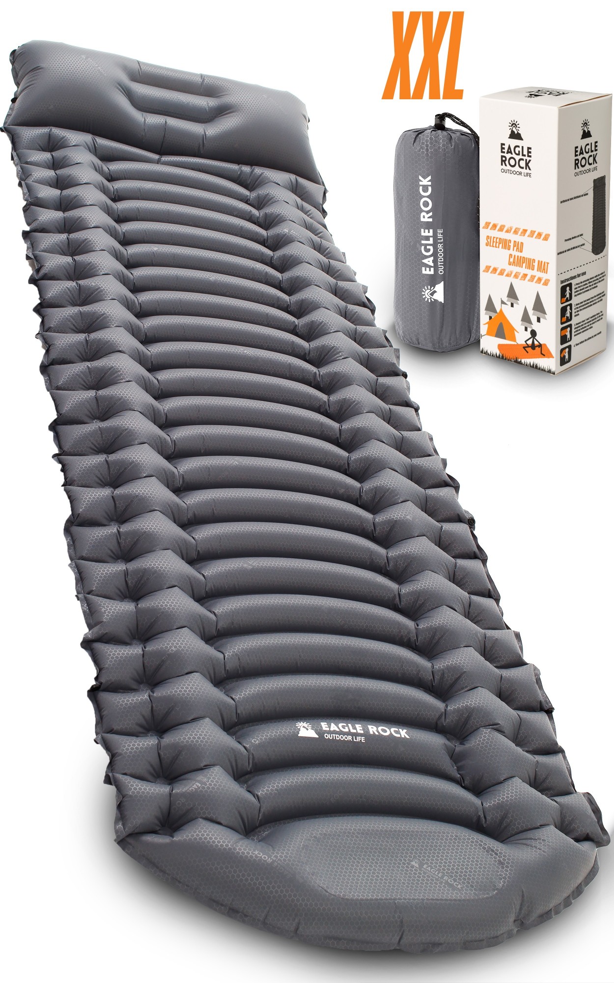 eagle rock camping inflatable sleeping pad