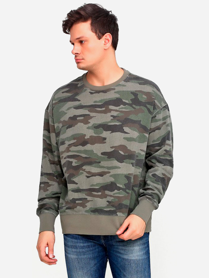 

Свитшот H&M 2hm033000078  Хаки, Свитшот H&M 2hm033000078 L Хаки