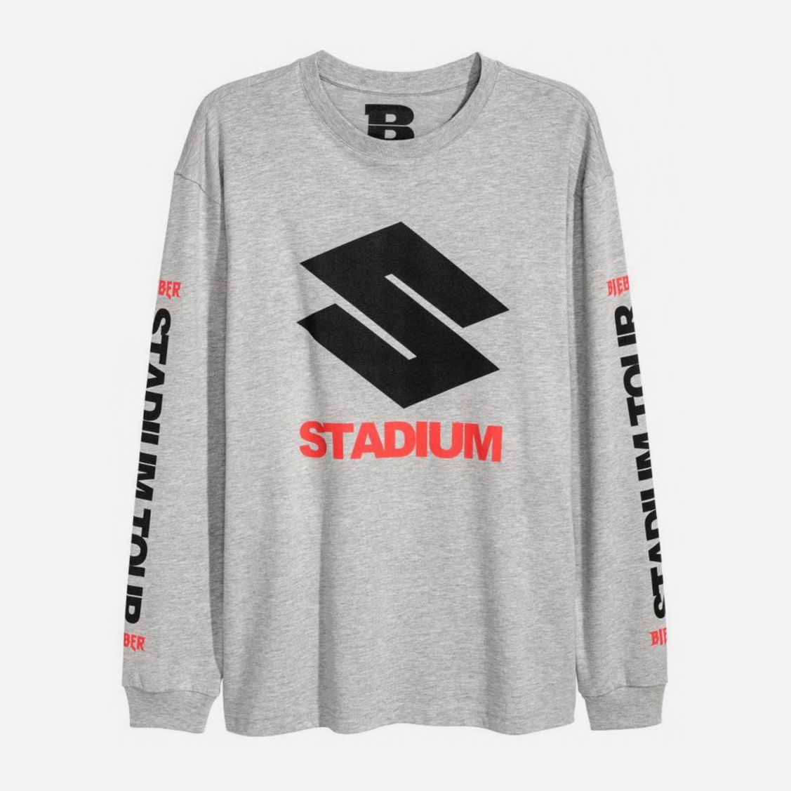 

Свитшот H&M 0578541-6  Серый меланж, Свитшот H&M 0578541-6 XL Серый меланж