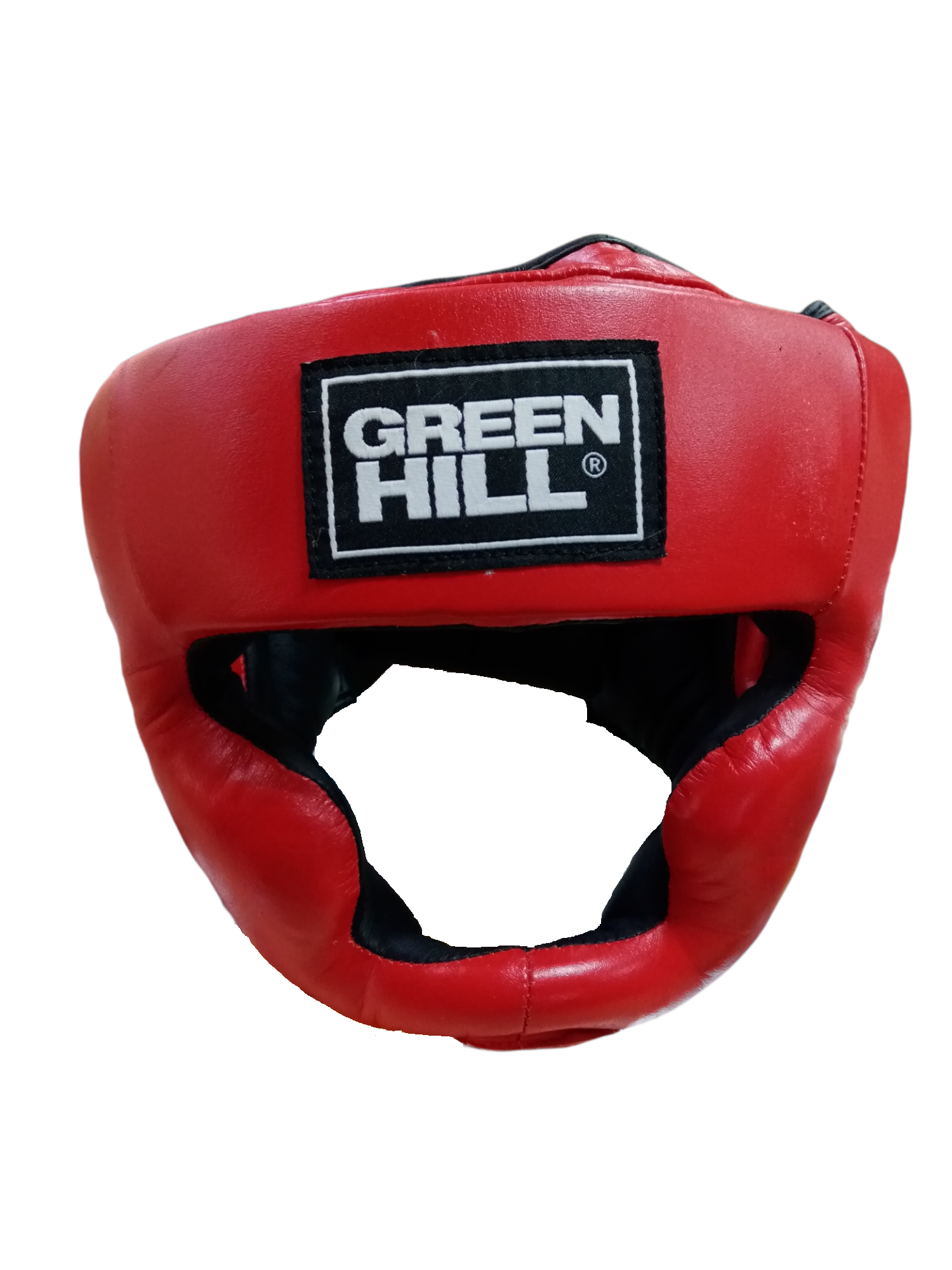 

Шолом бокс GREEN HILL SUPER шкіра размер S Красный