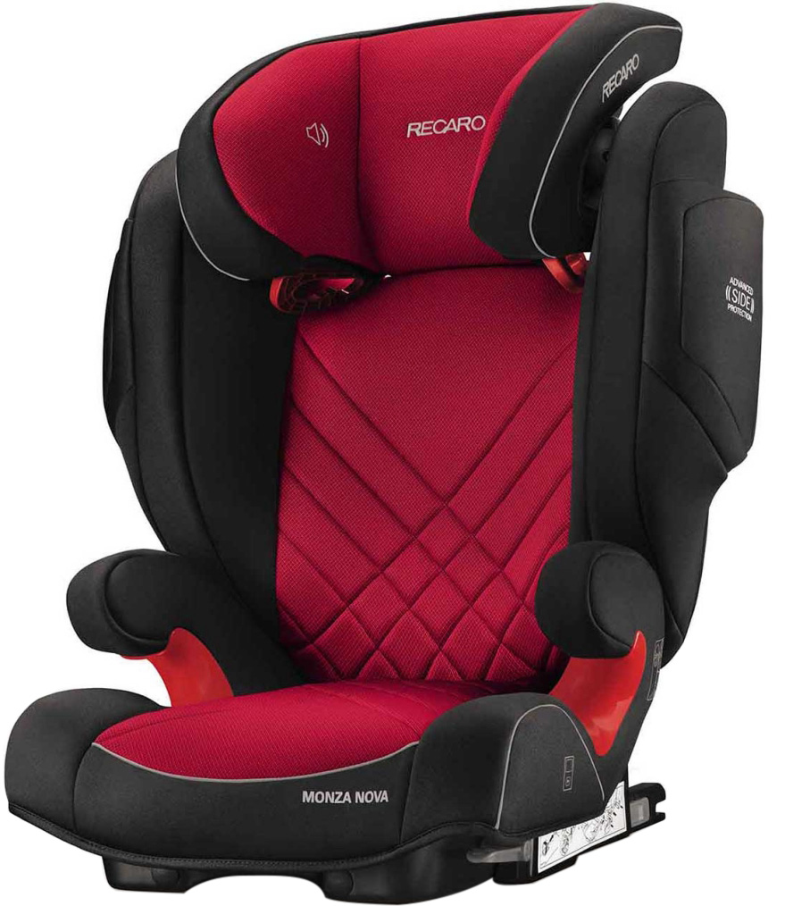 

Автокресло RECARO Monza Nova 2 Seatfix Racing Red (88010230040) (4031953071577)