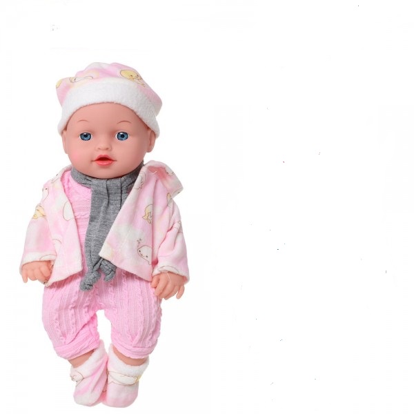 

Пупс Limo Toy 216-M в розовой одежде кул., 19-38-8 см.