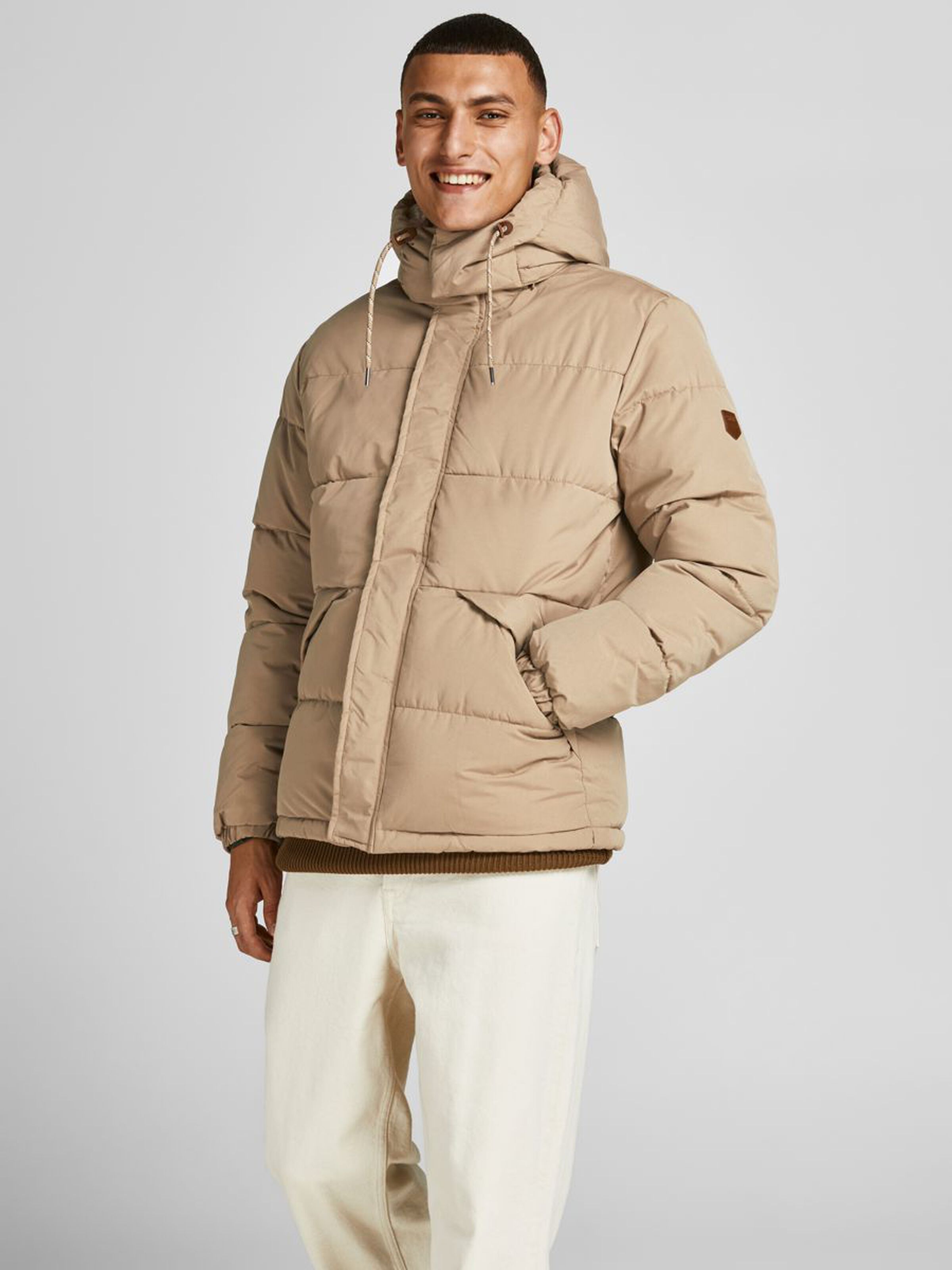 

Куртка Jack&Jones EFDEY PUFFER JACKET 12189976 Elmwood XXL Бежевый