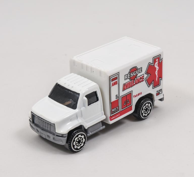 

Игрушка Скорая помощь Ambulance "Автопром" металлический, в коробке