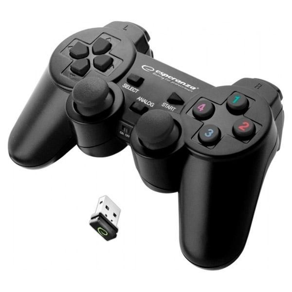 

Беспроводной геймпад Esperanza Gladiator PC/PS3 Black (EGG108K)