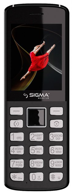 

Мобильный телефон Sigma mobile X-style 24 ONYX Grey