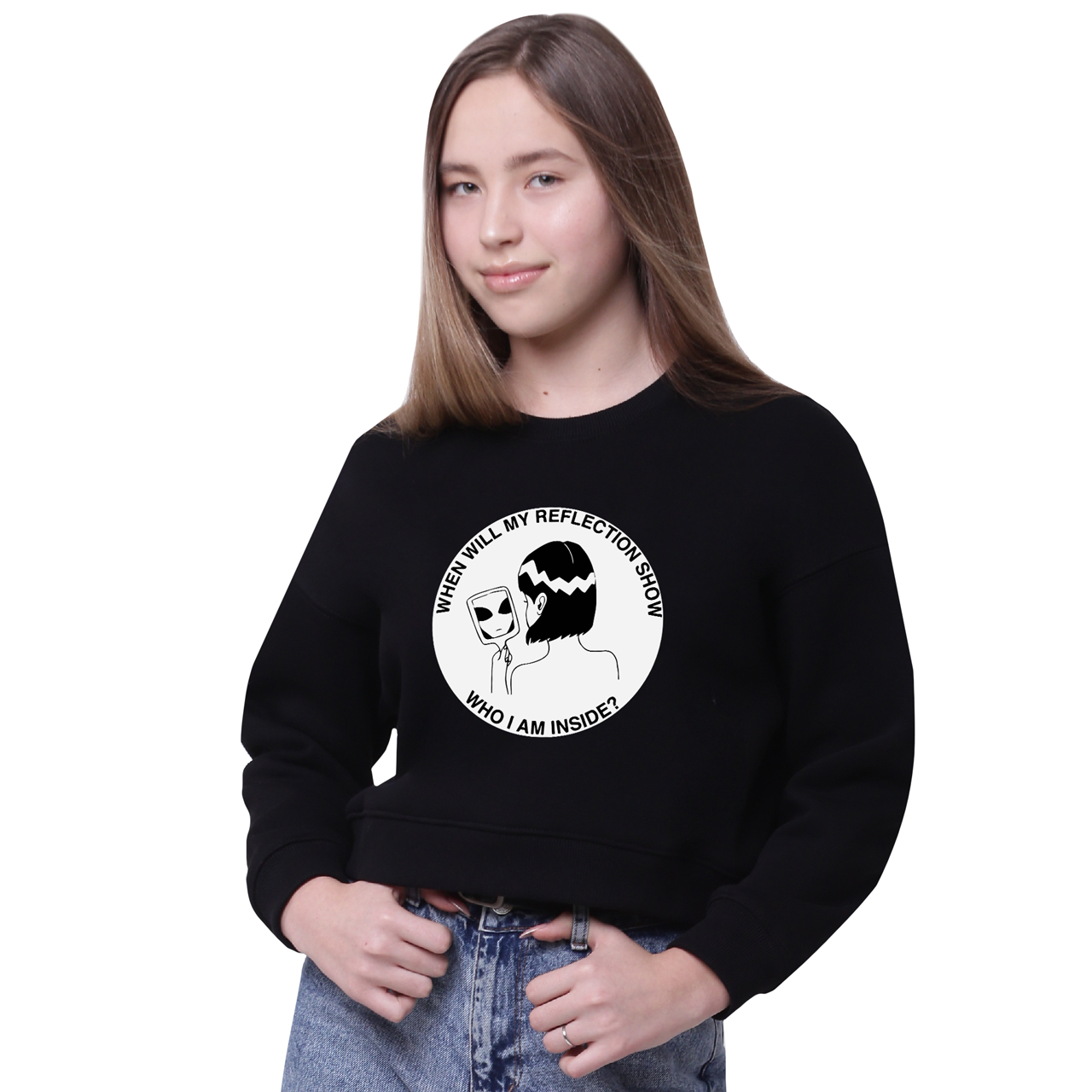 

Свитшот женский Девушка инопланетянин (Why I am inside) Черный (35960-2847-12, Свитшот женский Девушка инопланетянин (Why I am inside) Черный (35960-2847-12) M