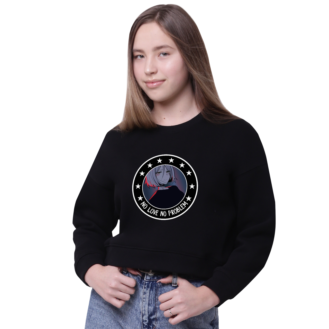

Свитшот женский Нет любви нет проблем Аниме (No Love No Problem Anime) Черный (35960-2842-12, Свитшот женский Нет любви нет проблем Аниме (No Love No Problem Anime) Черный (35960-2842-12) M