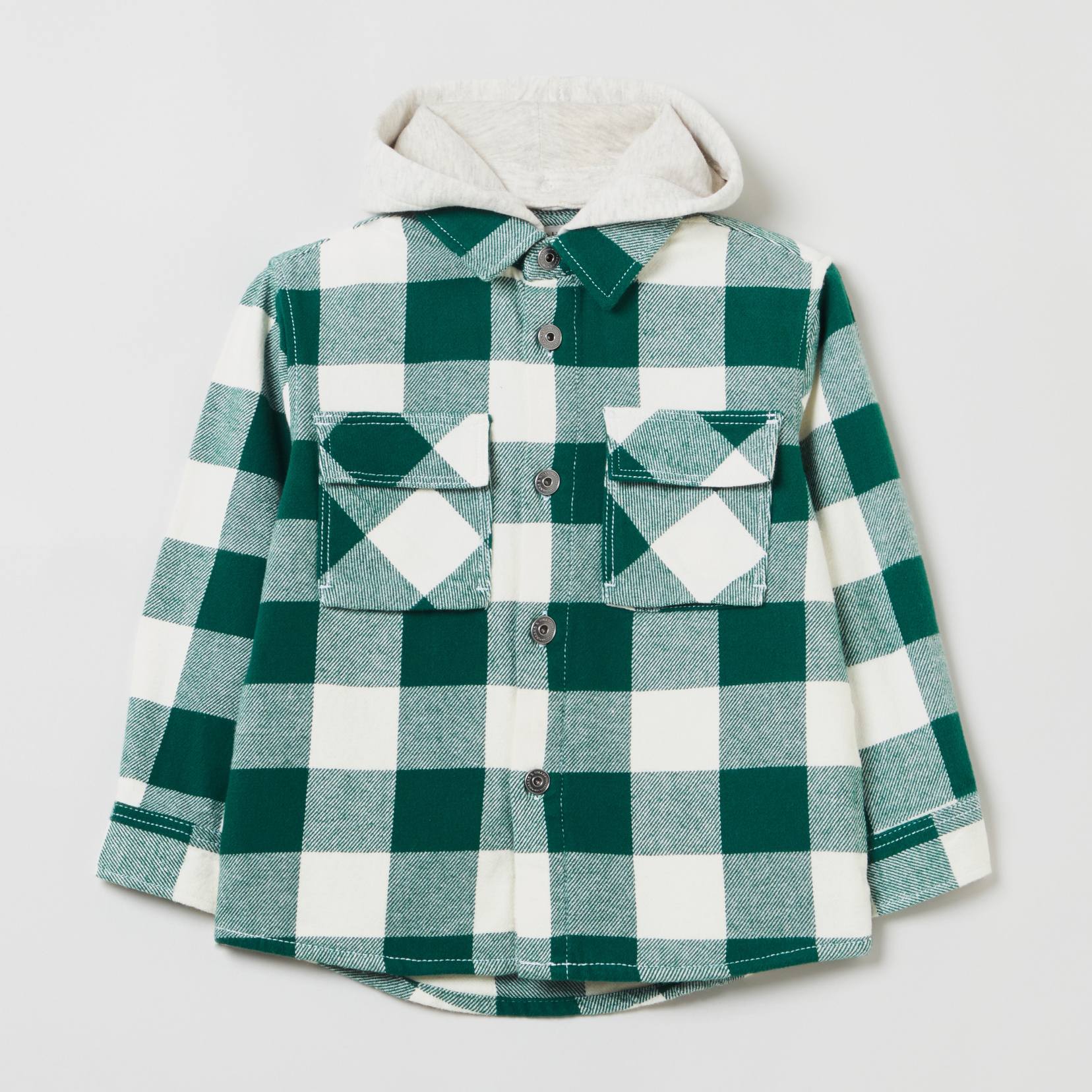 

Рубашка OVS 1334311 116 см Green/White Check (8052964089043)