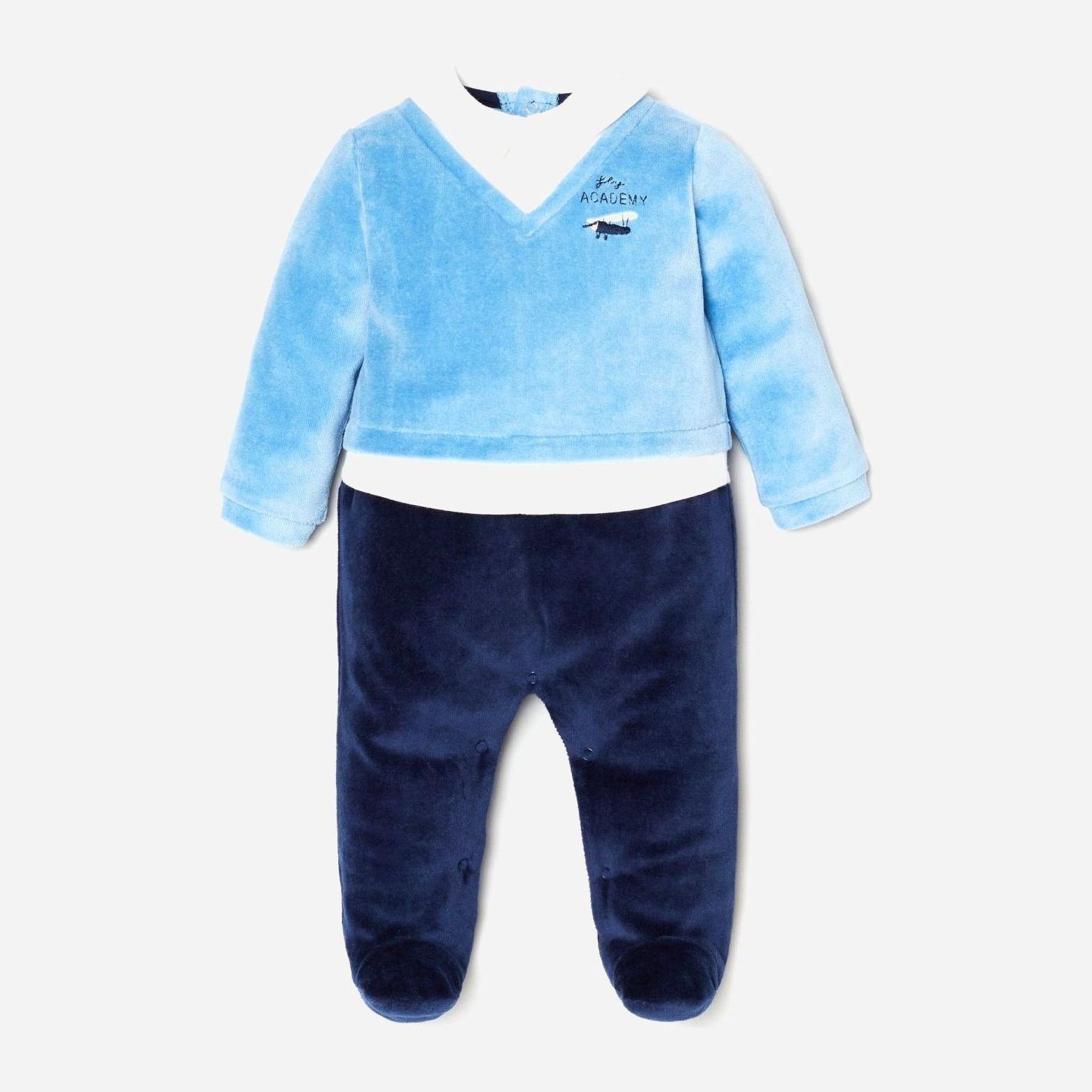 

Человечек велюровый OVS 1336500 62 см Blue