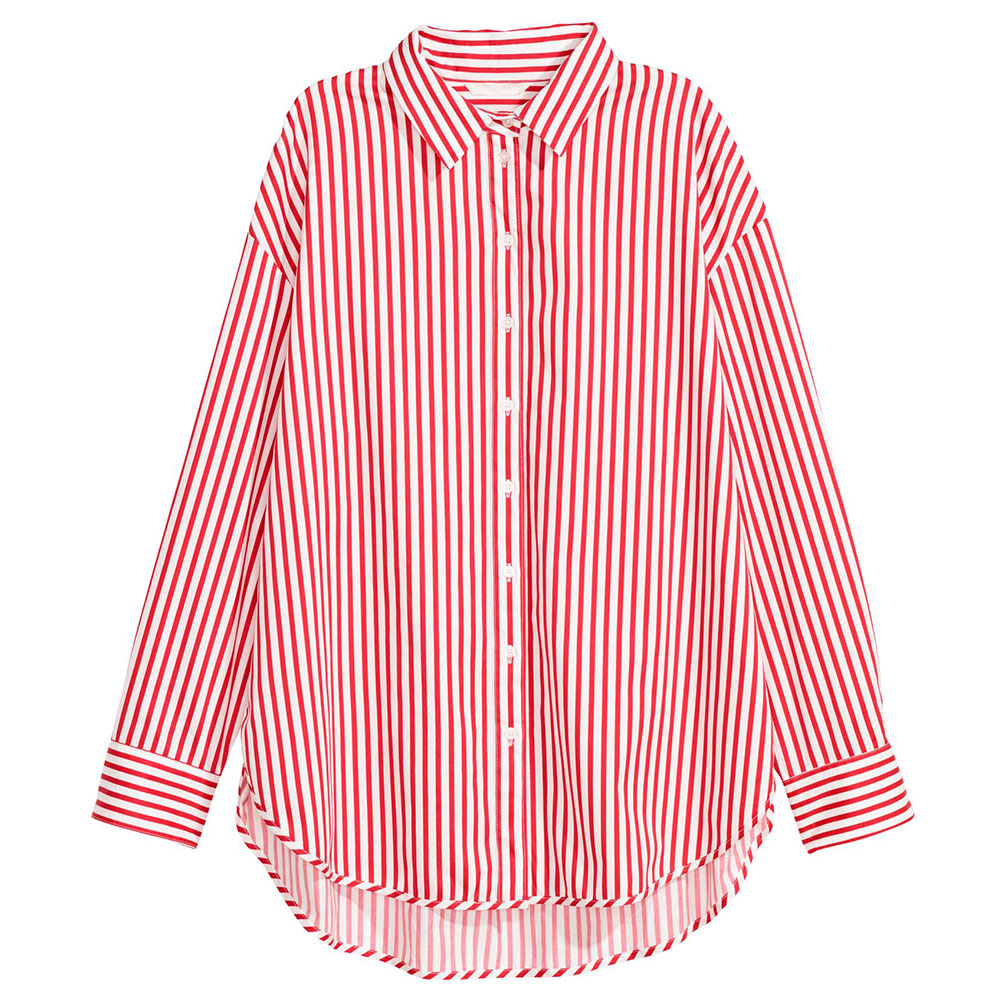 

Хлопковая рубашка H&M 50