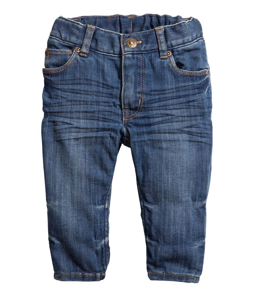 

Джинсы H&M зауженные Синий (6-9/74) (909)