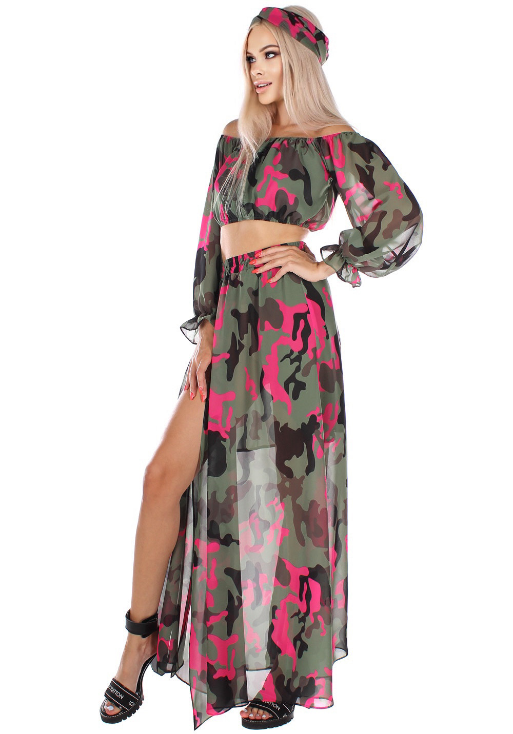 

Комплект жіночий літній Krutyakov VALENTINO  різнокольоровий 1972122, Комплект жіночий літній Krutyakov VALENTINO XS різнокольоровий 1972122