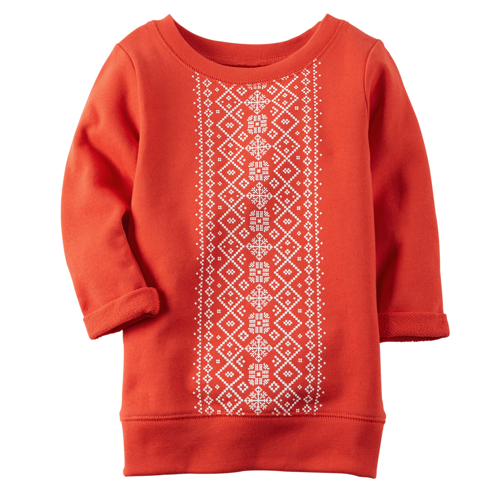 

Теплая туника Carters Оранжевый (12M/72-78) (1212)