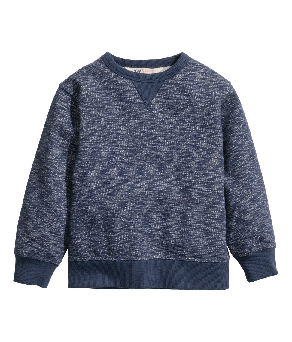 

Теплый реглан H&M Синий (4-6/116) (1141)