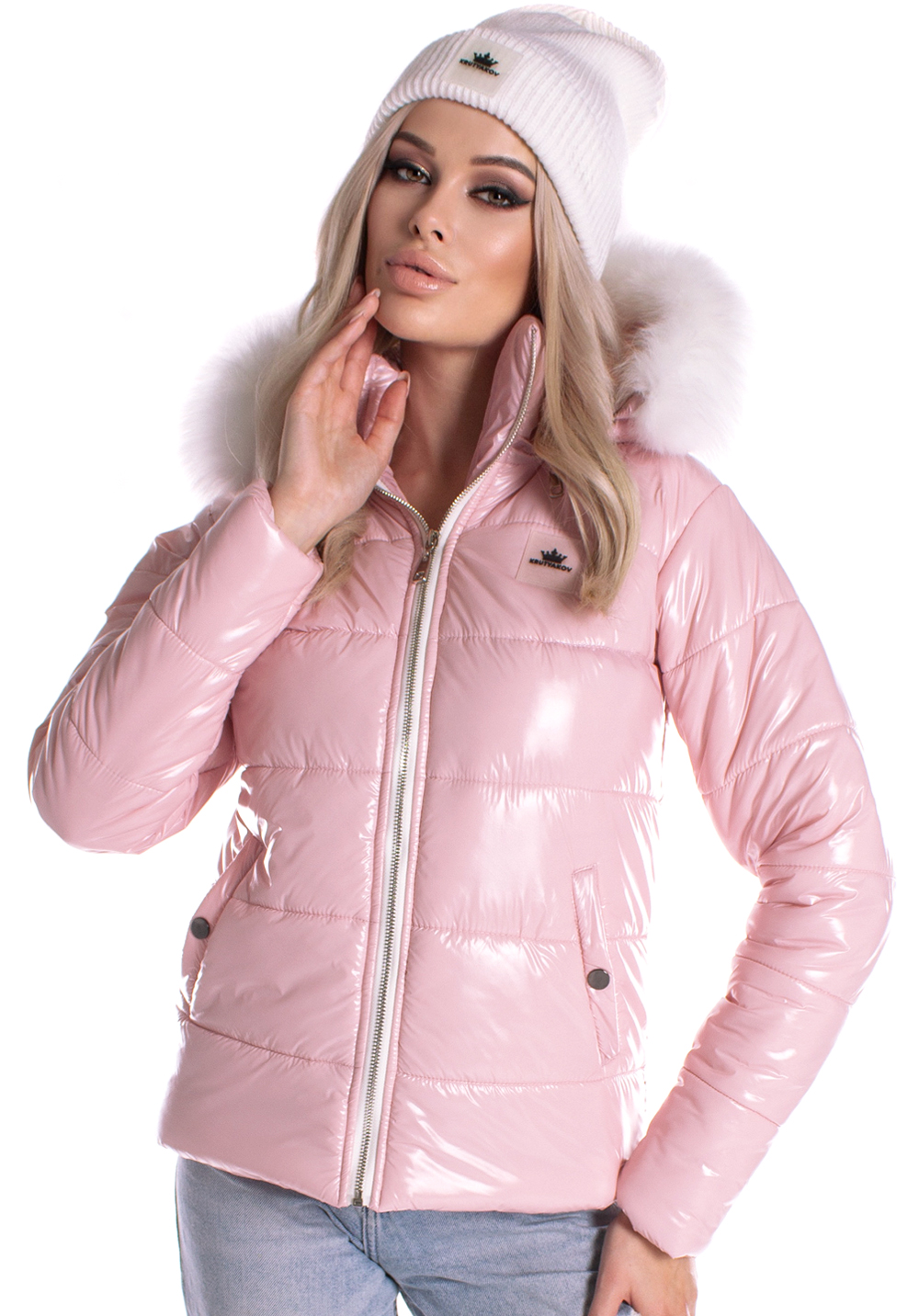 

Куртка жіноча Krutyakov GLOSS CLASSIC  рожевий 2336525, Куртка жіноча Krutyakov GLOSS CLASSIC L рожевий 2336525