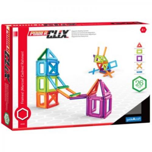 

Конструктор Guidecraft PowerClix Frames, 26 деталей (G9199)