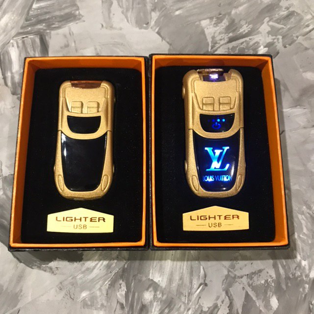 

Зажигалка Usb 2-Й Импульс 41563 Золото + Уровень Заряда
