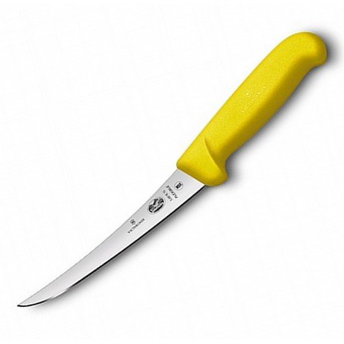 

Ніж кухонний Victorinox Fibrox Boning Flex обваловувальний 15 см жовтий (Vx56618.15)