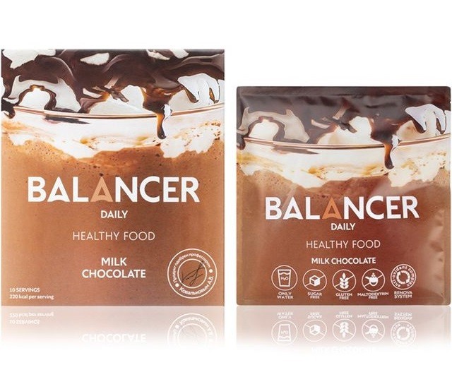 

Протеиновый коктейль GreenWay BALANCER DAILY со вкусом «Молочный шоколад», 10 шт. (01210)