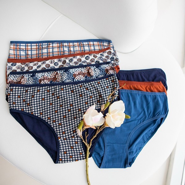 Женские трусы слипы Nicoletta 3XL разноцветные 6784 - 7шт. – низкие ...