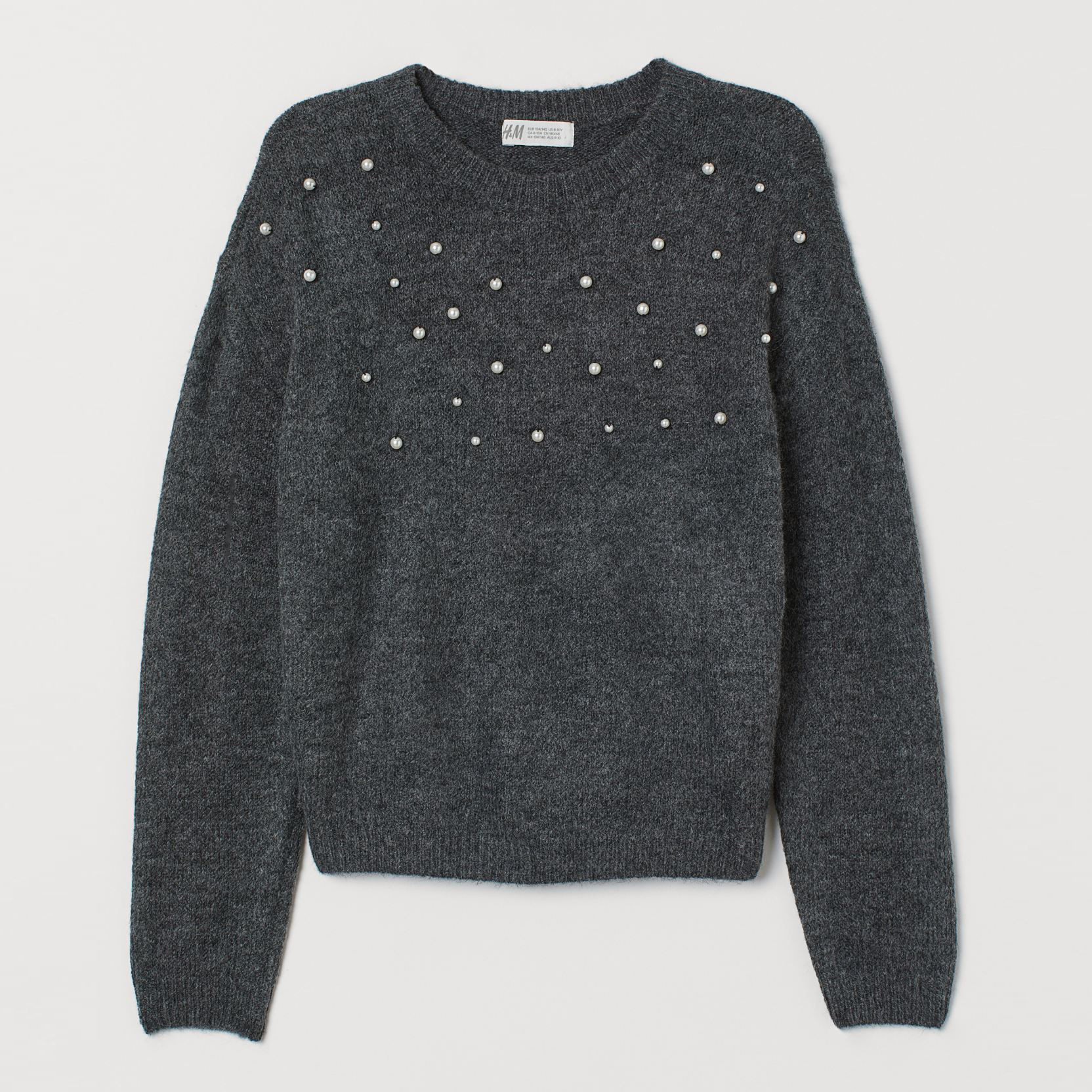 

Джемпер H&M 060746861 146-152 см Темно-серый
