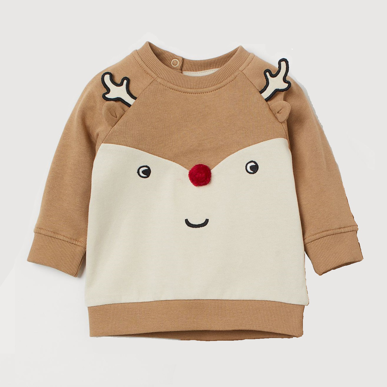 

Свитшот H&M 060791589_sweatshot 80 см Коричневый/Белый