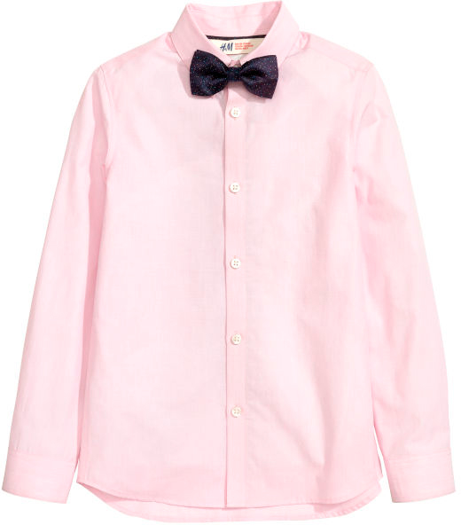 

Рубашка H&M 4131164 146 см Розовая (hm04617454588)