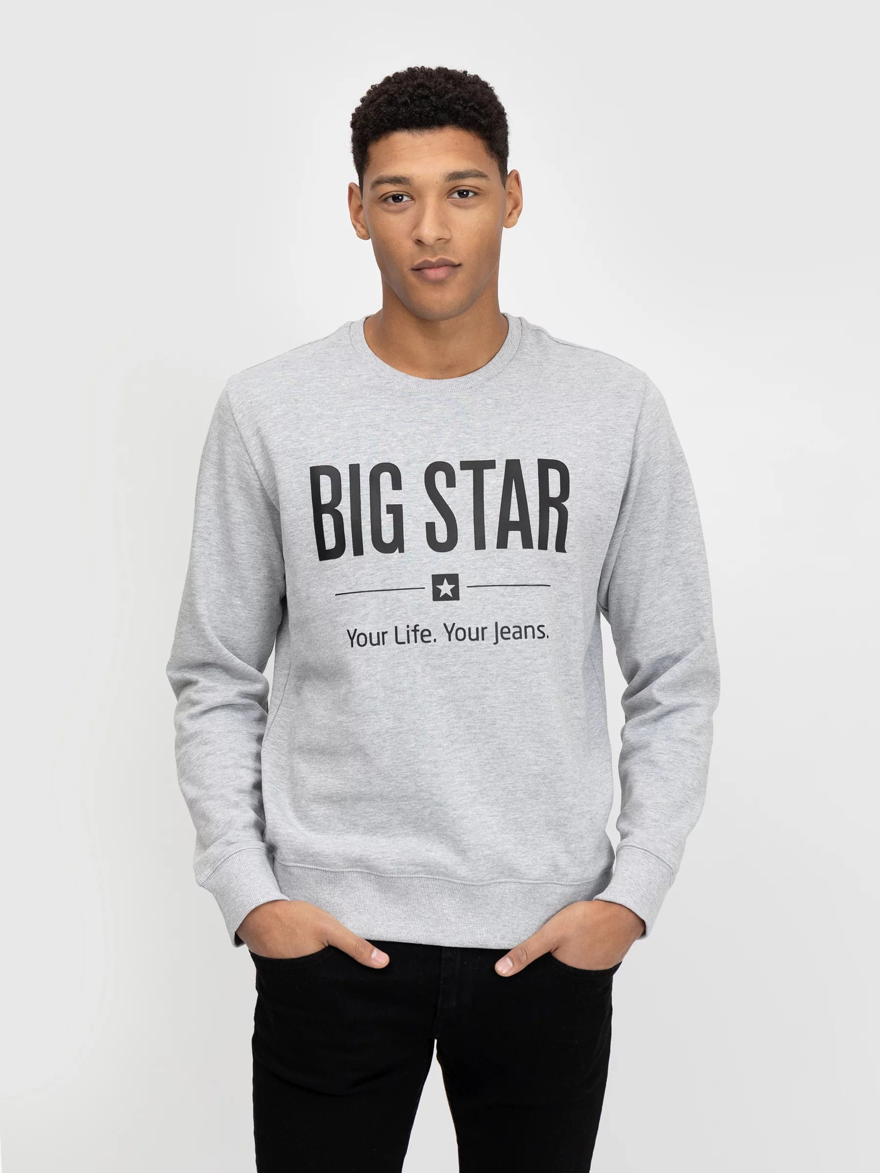 

Свитшот Big Star ECODORT_901 XXL Серый