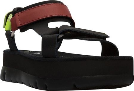 

Женские сандалии Camper Oruga Up Platform Sport Sandal Black/Multi Calfskin 38