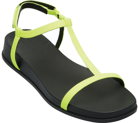 

Женские сандалии Camper Atonika T Strap Sandal Bright Yellow Calfskin 40