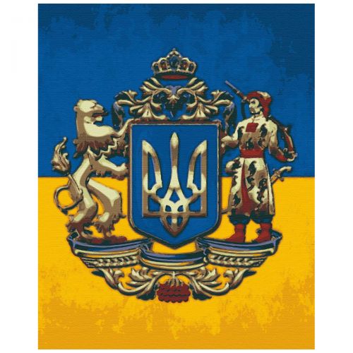 

Картина по номерам "Большой герб"