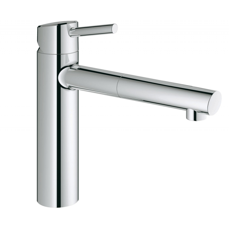 

Смеситель для мойки GROHE CONCETTO с выдвижным изливом 31129001