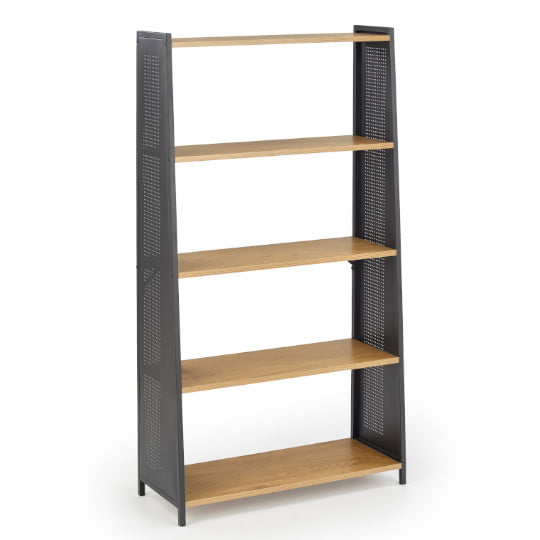 

Современный книжный шкаф с открытыми нишами REG-13 Halmar 70x128x28 (V-CH-REG_13) 101104
