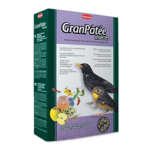 

Повседневный корм Padovan Granpatee Insectes для насекомоядных птиц, 1 кг