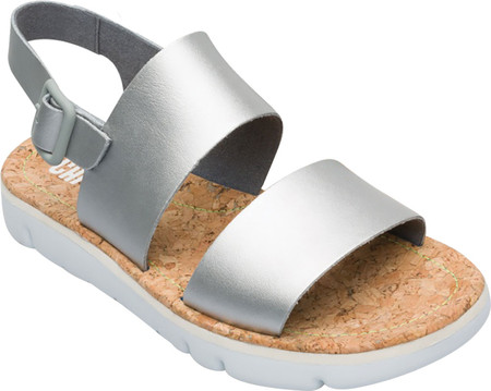 

Женские сандалии Camper Oruga Two Strap Flatform Sandal Medium Gray Calfskin 38