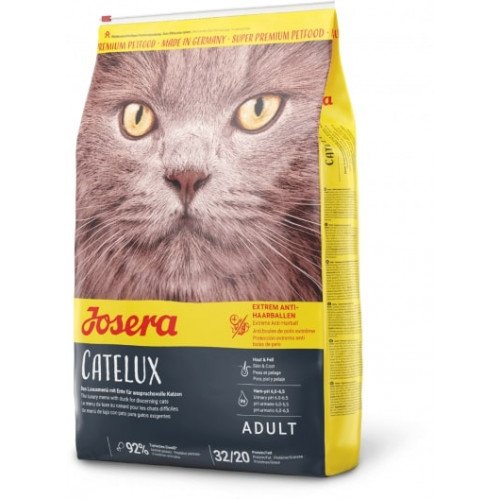 

Сухой корм Josera Adult Catelux для взрослых длинношерстных кошек, с уткой, рисом и кукурузой, 2 кг