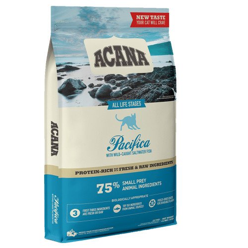 

Сухой корм Acana Pacifica Cat для кошек всех пород и стадий жизни, 4.5 кг