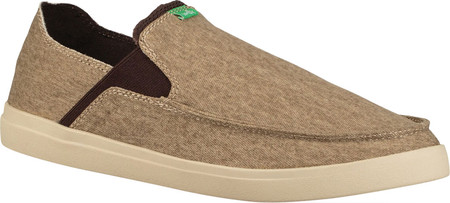 

Мужские мокасины Sanuk Pick Pocket Slip-On Khaki Washed Canvas 41
